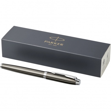Logo trade promotional giveaways picture of: Parker IM rollerball pen