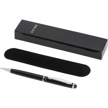 Logo trade promotional products image of: Lento stylus ballpoint pen