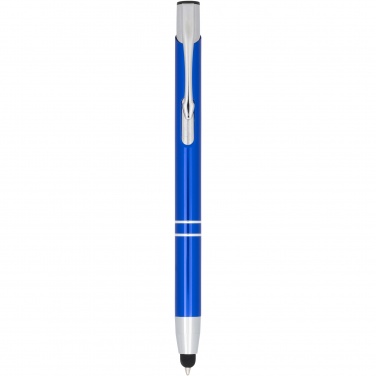 Logotrade business gift image of: Moneta anodized aluminium click stylus ballpoint pen