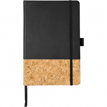 Logo trade advertising products picture of: Evora A5 cork thermo PU notebook