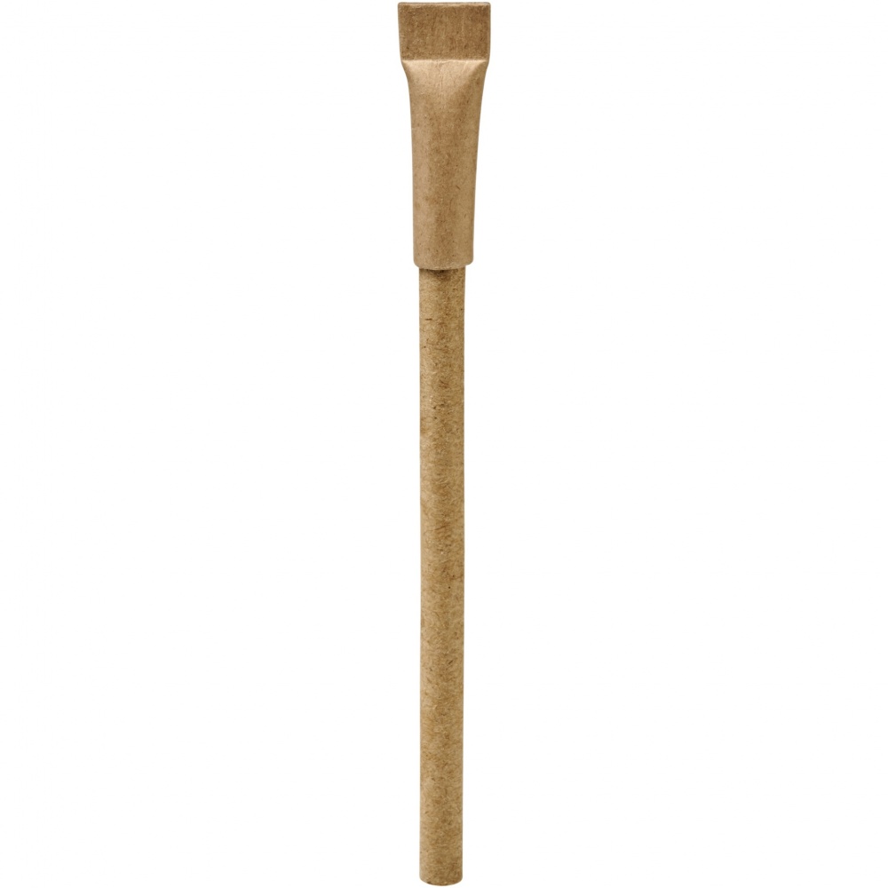 Logo trade advertising products picture of: Asilah recycled paper ballpoint pen