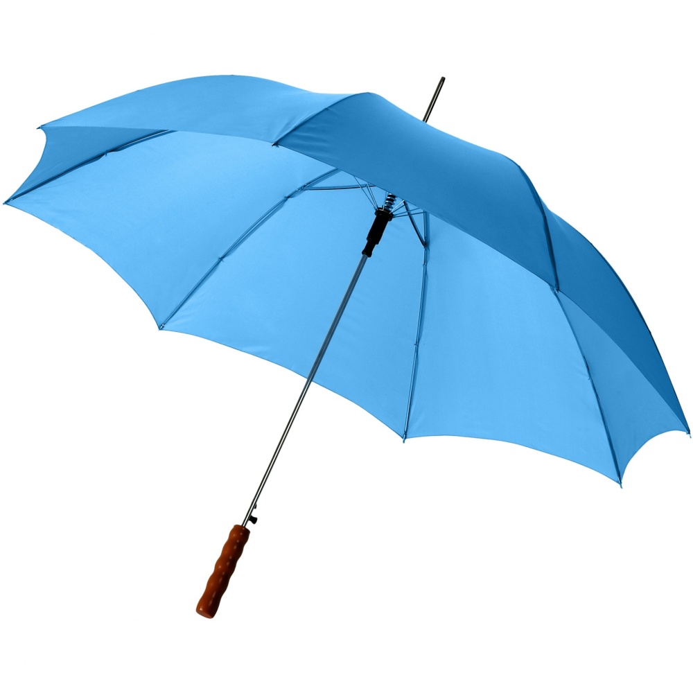 Logotrade promotional merchandise image of: Lisa 23" auto open umbrella with wooden handle