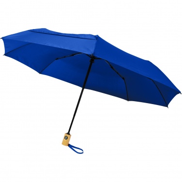 Logotrade promotional giveaway picture of: Bo 21" foldable auto open/close recycled PET umbrella