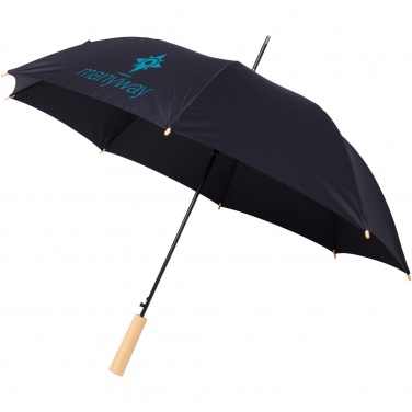Logotrade promotional product image of: Alina 23" auto open recycled PET umbrella