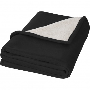 Logotrade corporate gifts photo of: Springwood soft fleece and sherpa plaid blanket