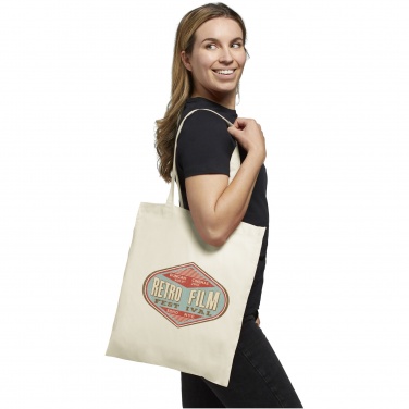 Logotrade promotional product image of: Carolina 100 g/m² cotton tote bag 7L