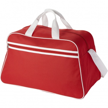 Logotrade promotional giveaway picture of: San Jose 2-stripe sports duffel bag 30L