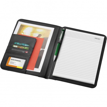 Logo trade corporate gifts image of: Ebony A4 portfolio