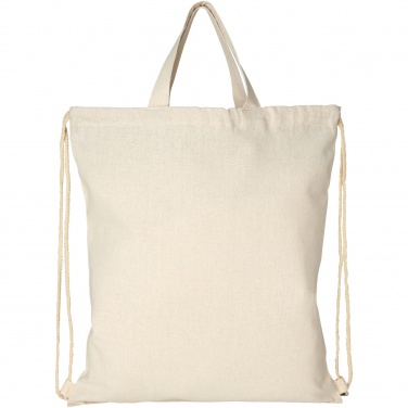 Logotrade advertising product image of: Pheebs 210 g/m² recycled drawstring bag 6L