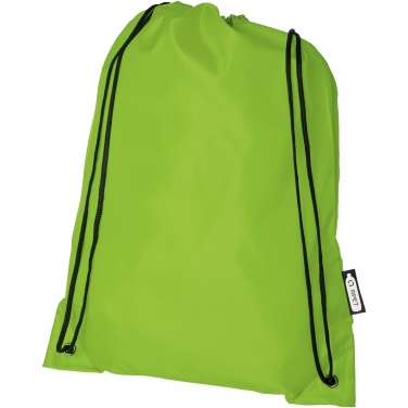 Logotrade promotional product picture of: Oriole RPET drawstring bag 5L