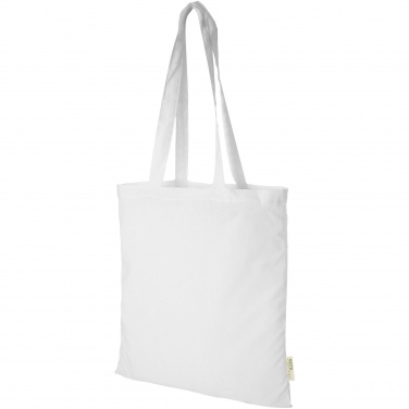 Logo trade promotional merchandise image of: Orissa 100 g/m² organic cotton tote bag 7L