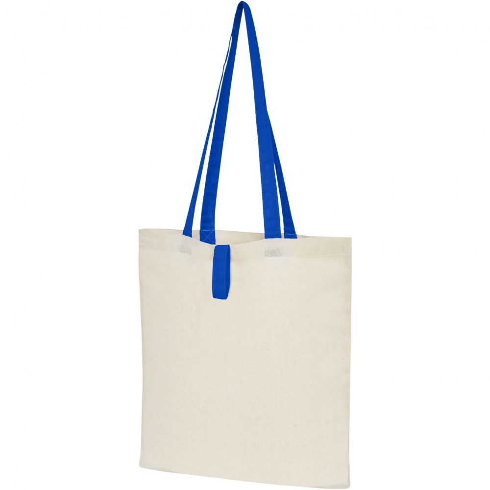 Logotrade promotional giveaway image of: Nevada 100 g/m² cotton foldable tote bag 7L