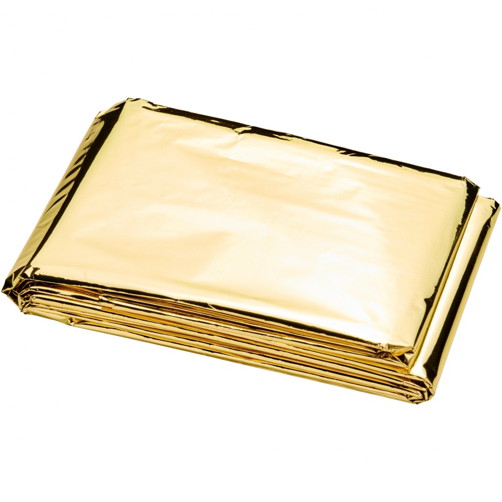 Logo trade promotional items image of: Frederik 2-function emergency blanket