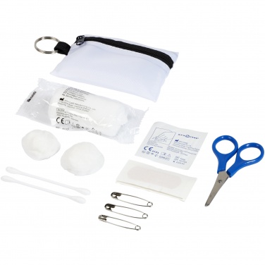 Logo trade promotional gifts picture of: Valdemar 16-piece first aid keyring pouch
