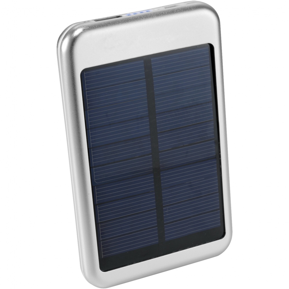 Logo trade promotional giveaways image of: Bask 4000 mAh solar power bank