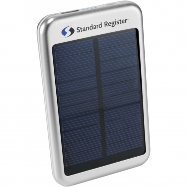 Logo trade promotional giveaways image of: Bask 4000 mAh solar power bank