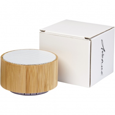 Logotrade promotional giveaways photo of: Cosmos bamboo Bluetooth® speaker