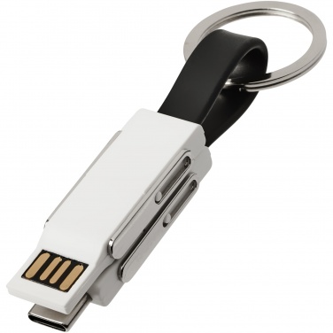 Logo trade promotional merchandise picture of: One 4-in-1 cable