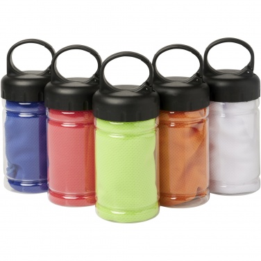 Logo trade corporate gifts picture of: Remy cooling towel in PET container