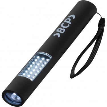 Logo trade promotional merchandise image of: Lutz 28-LED magnetic torch light