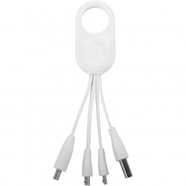 Logotrade promotional gifts photo of: Troup 4-in-1 charging cable with type-C tip