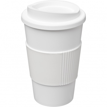 Logo trade promotional merchandise picture of: Americano® 350 ml insulated tumbler with grip