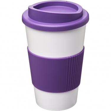 Logo trade promotional gifts image of: Americano® 350 ml insulated tumbler with grip