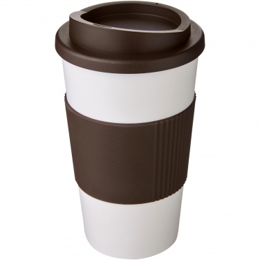 Logo trade advertising products picture of: Americano® 350 ml insulated tumbler with grip