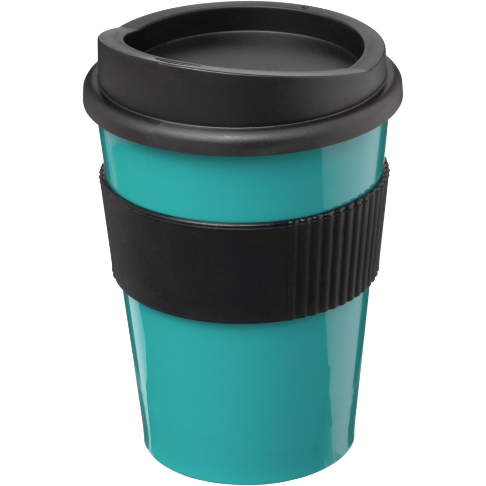 Logotrade corporate gift image of: Americano® Medio 300 ml tumbler with grip