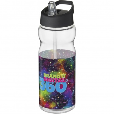 Logo trade promotional products image of: H2O Active® Base 650 ml spout lid sport bottle