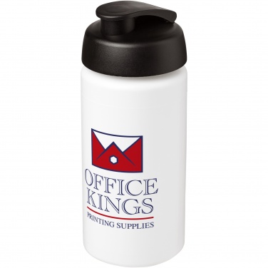 Logotrade promotional item image of: Baseline® Plus grip 500 ml flip lid sport bottle