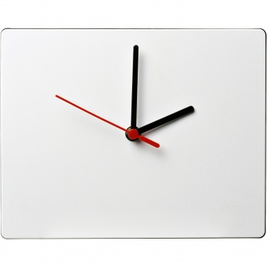Logo trade promotional items image of: Brite-Clock® rectangular wall clock