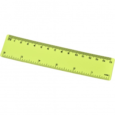 Logotrade advertising product image of: Rothko 15 cm plastic ruler