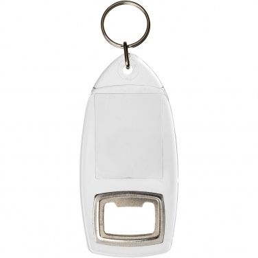 Logo trade promotional item photo of: Jibe R1 bottle opener keychain