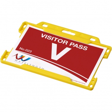 Logo trade advertising products picture of: Vega plastic card holder