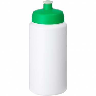 Logo trade promotional product photo of: Baseline® Plus grip 500 ml sports lid sport bottle