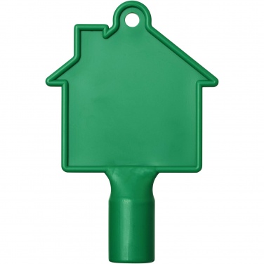 Logo trade promotional gift photo of: Maximilian house-shaped utility key