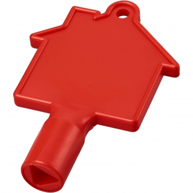 Logotrade business gifts photo of: Maximilian house-shaped utility key