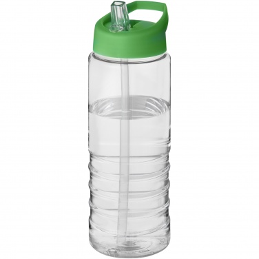 Logo trade advertising product photo of: H2O Active® Treble 750 ml spout lid sport bottle