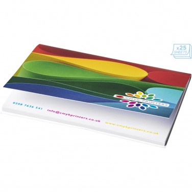 Logotrade promotional product image of: Sticky-Mate® A7 soft cover sticky notes 100x75mm