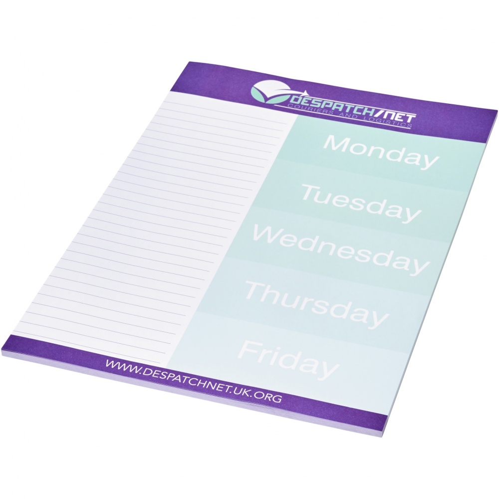 Logo trade business gifts image of: Desk-Mate® A4 notepad