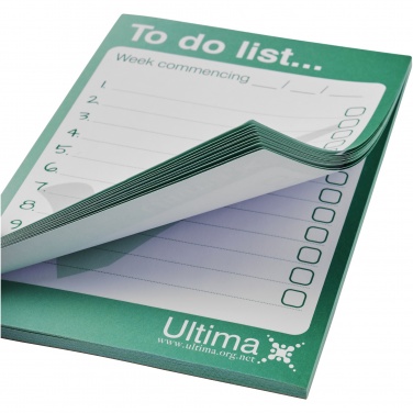 Logo trade promotional gifts image of: Desk-Mate® A6 notepad
