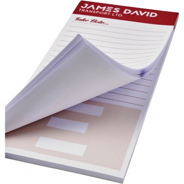 Logo trade corporate gift photo of: Desk-Mate® 1/3 A4 notepad