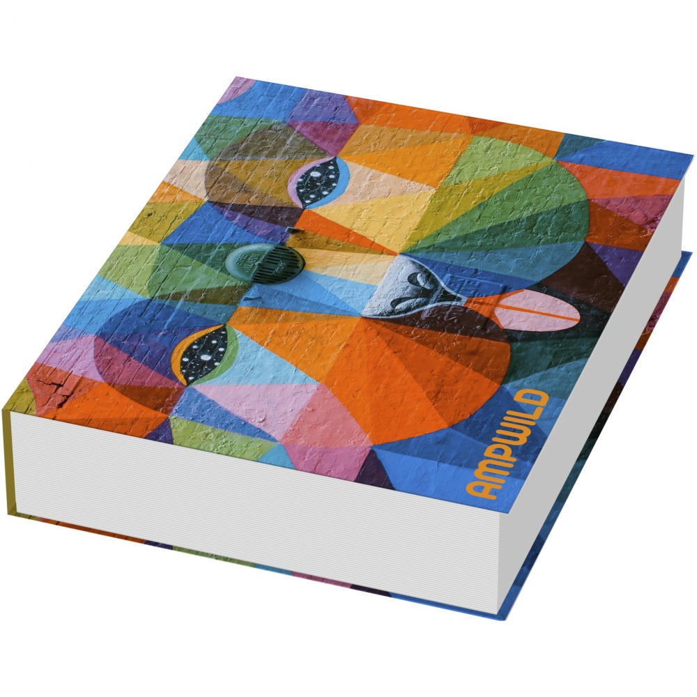 Logo trade promotional products image of: Combi notes page marker set hard cover