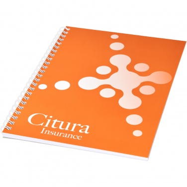 Logo trade promotional products picture of: Desk-Mate® A5 notebook synthetic cover