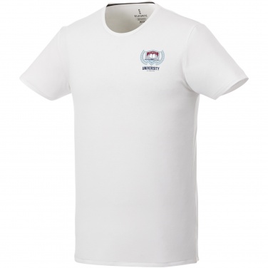 Logo trade promotional giveaway photo of: Balfour short sleeve men's organic t-shirt