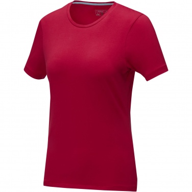 Logo trade corporate gifts image of: Balfour short sleeve women's organic t-shirt