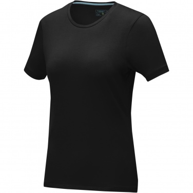 Logo trade promotional giveaways picture of: Balfour short sleeve women's organic t-shirt