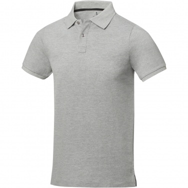 Logo trade promotional giveaways picture of: Calgary short sleeve men's polo