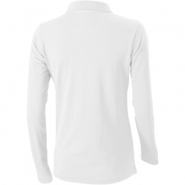 Logo trade promotional merchandise photo of: Oakville long sleeve women's polo